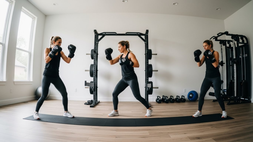 beginner at home boxing workout routine circuit
